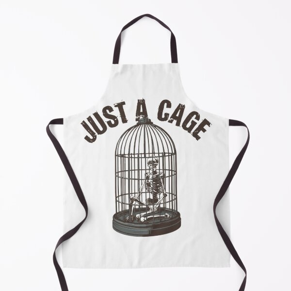 Item preview, Just a Cage – Symbolic Skeleton Art designed and sold by RED-MOUSE.