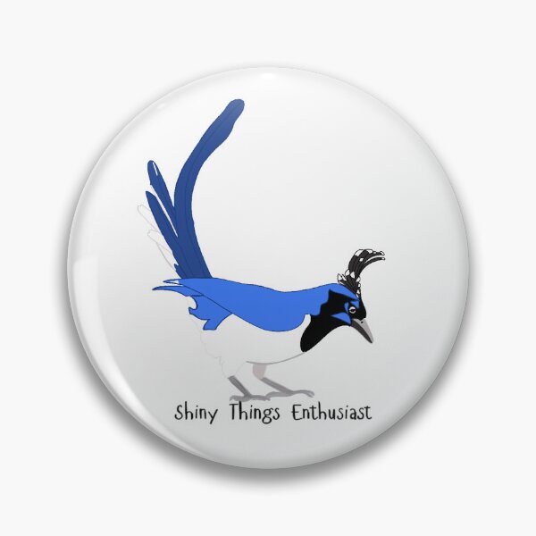 Item preview, Shiny Things Enthusiast – Magpie-Jay Curiosity Artwork designed and sold by RivendellBird.