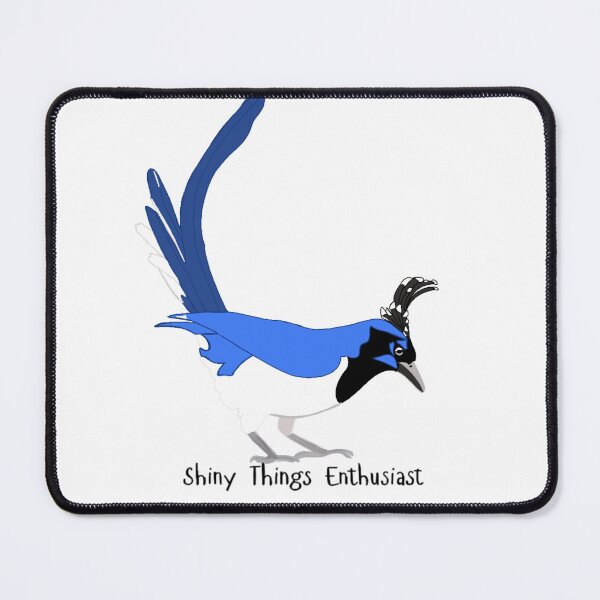 Item preview, Shiny Things Enthusiast – Magpie-Jay Curiosity Artwork designed and sold by RivendellBird.