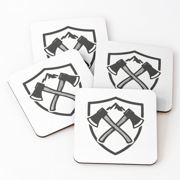 Item preview, Crossed Axes Wilderness Crest designed and sold by Tactical Override.