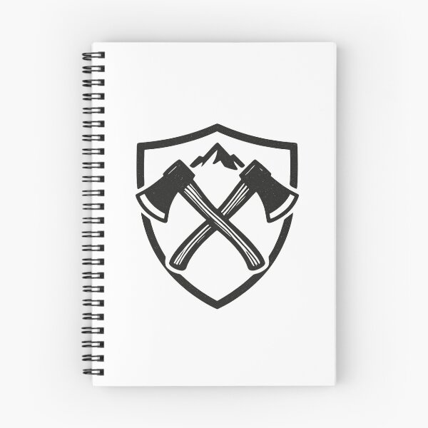 Item preview, Crossed Axes Wilderness Crest designed and sold by Tactical Override.