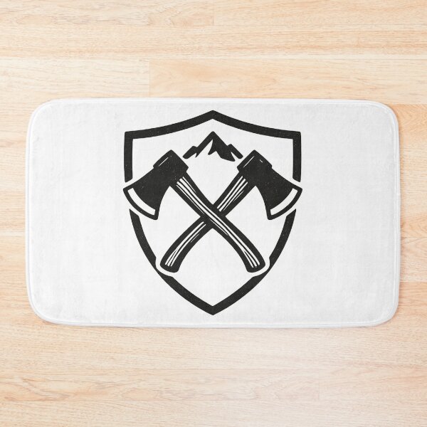 Item preview, Crossed Axes Wilderness Crest designed and sold by Tactical Override.