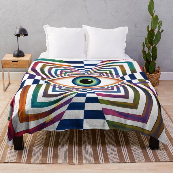 Item preview, Artistic geometric pattern / optical illusion  designed and sold by Nomad-Maynard.