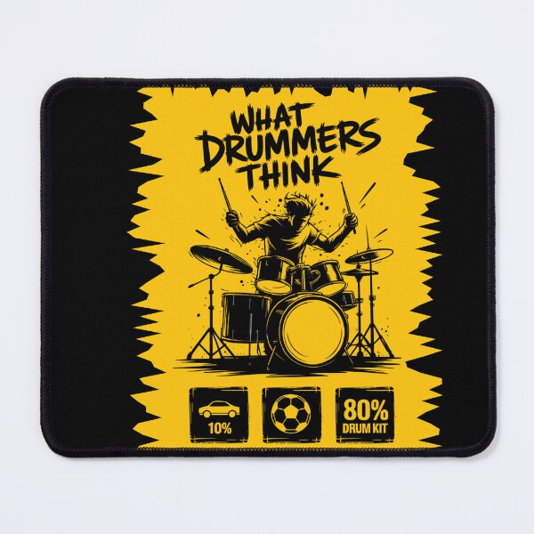 Item preview, What Drummers Think About designed and sold by Naitsebas.