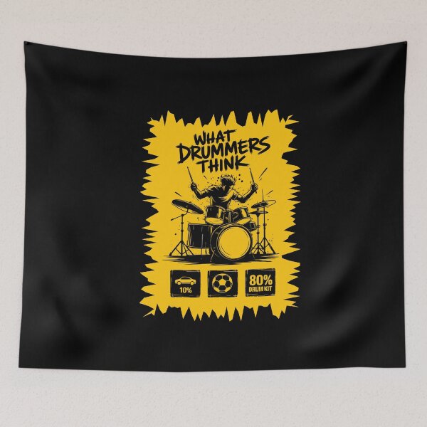 Item preview, What Drummers Think About designed and sold by Naitsebas.