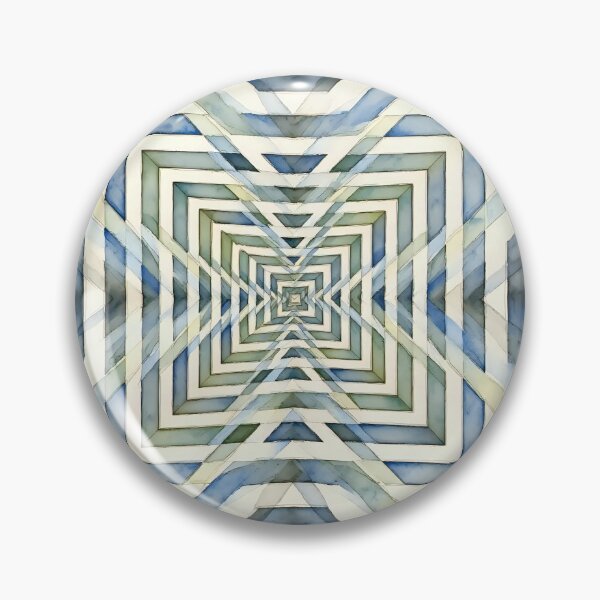 Item preview, Artistic geometric pattern / optical illusion  designed and sold by Nomad-Maynard.