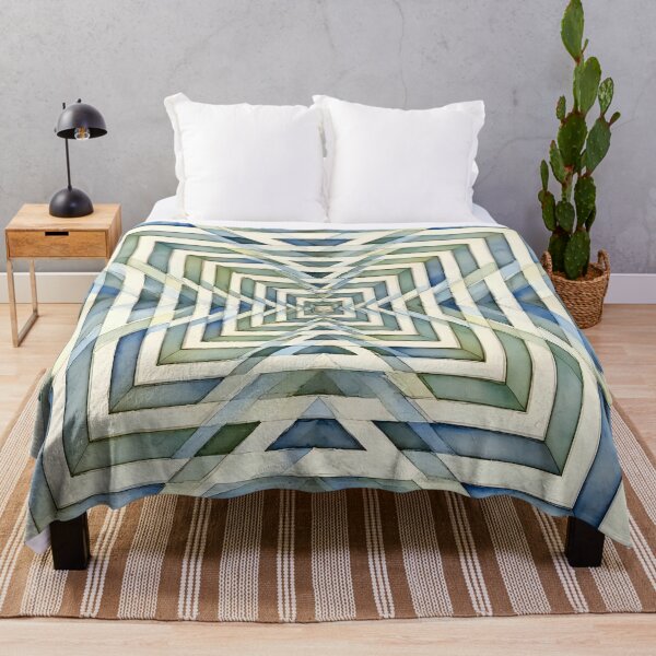 Item preview, Artistic geometric pattern / optical illusion designed and sold by Nomad-Maynard.
