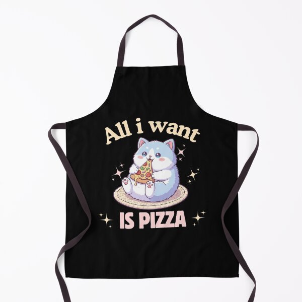Artikelvorschau, Niedliche Kawaii-Katze isst Pizza – Lustiges Design für Feinschmecker entworfen und verkauft von JB-designstudio.