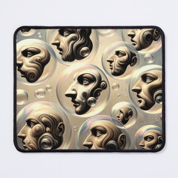 Item preview, Whispering Heads Echo's in the Void: Bubble Encased Souls designed and sold by daweave77.