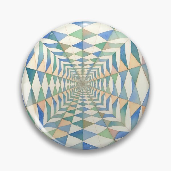 Item preview, Artistic geometric pattern / optical illusion  designed and sold by Nomad-Maynard.