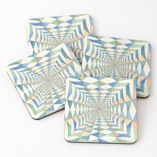 Item preview, Artistic geometric pattern / optical illusion  designed and sold by Nomad-Maynard.