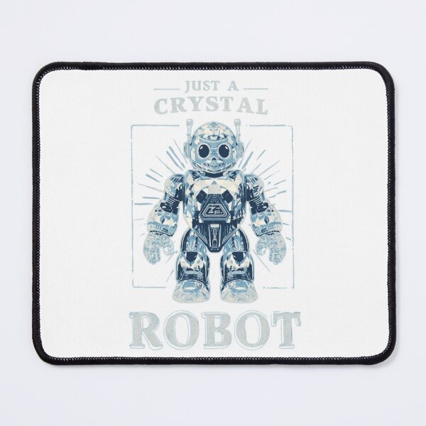 Item preview, Just a Crystal Robot – Designer Sci-Fi Art designed and sold by RED-MOUSE.
