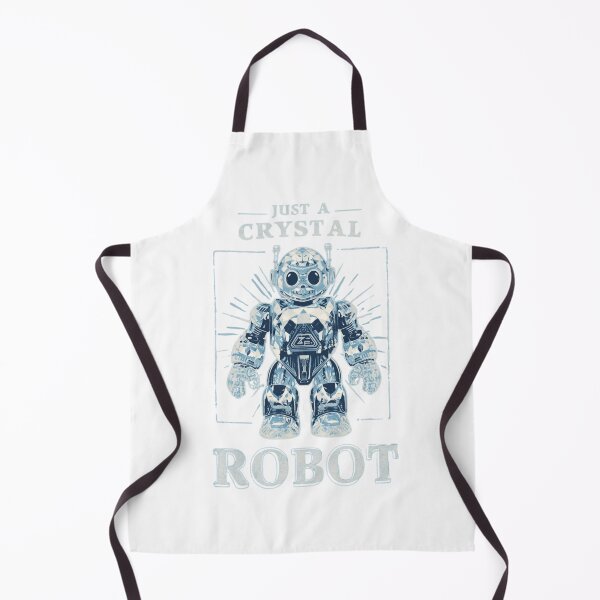 Item preview, Just a Crystal Robot – Designer Sci-Fi Art designed and sold by RED-MOUSE.