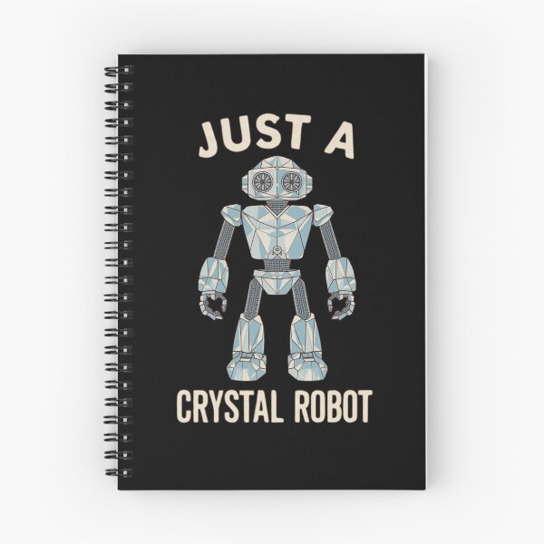 Item preview, Just a Crystal Robot – Minimal Design designed and sold by RED-MOUSE.