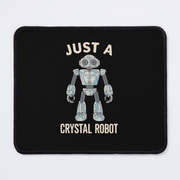 Item preview, Just a Crystal Robot – Minimal Design designed and sold by RED-MOUSE.