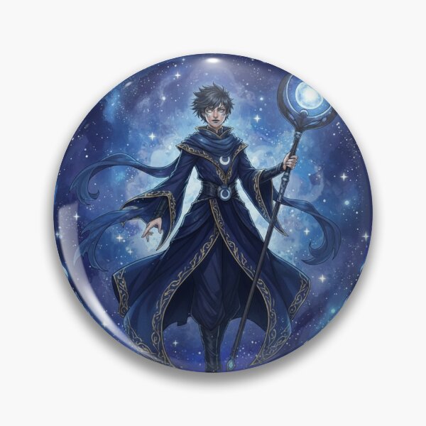 Item preview, Mystic Moon Sorcerer – Celestial Ritual Circle designed and sold by Tily360.