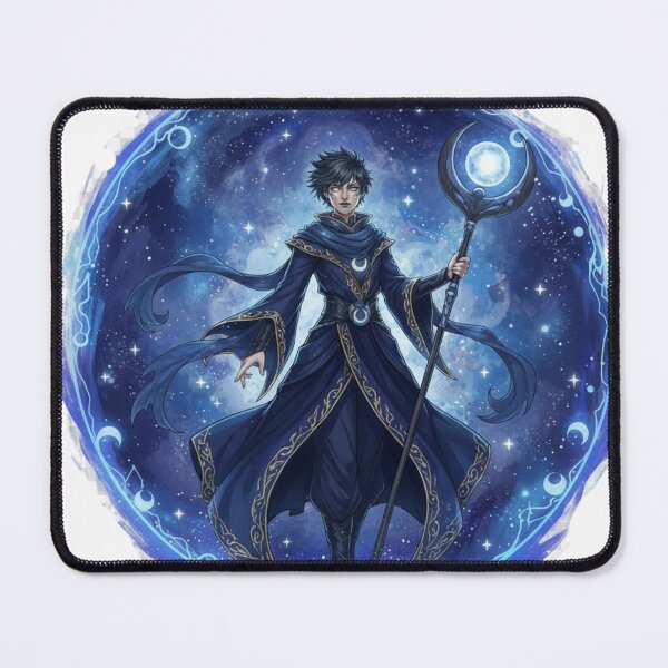 Item preview, Mystic Moon Sorcerer – Celestial Ritual Circle designed and sold by Tily360.