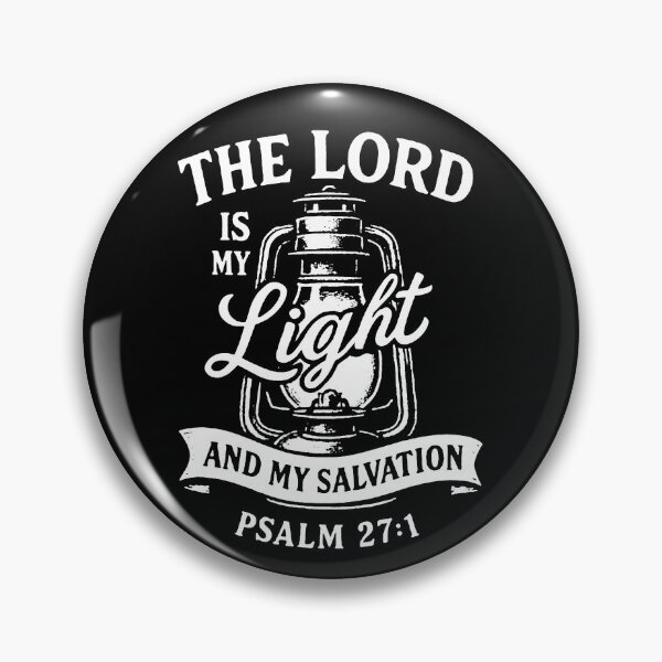 Item preview, Psalm 27:1 The LORD is my Light and my Salvation designed and sold by plushism.
