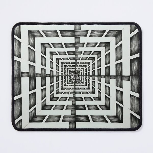 Item preview, Artistic geometric pattern / optical illusion designed and sold by Nomad-Maynard.