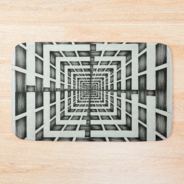 Item preview, Artistic geometric pattern / optical illusion  designed and sold by Nomad-Maynard.