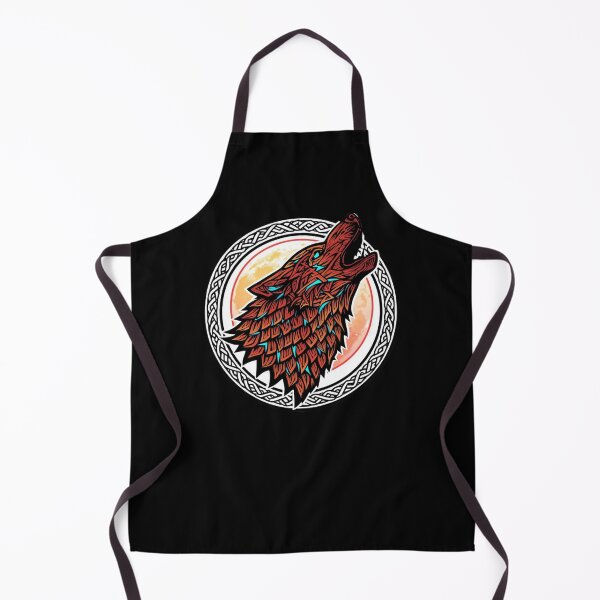 Item preview, Tribal Wolf Head – Mystic Howling Wolf Art designed and sold by Design01Vibe.