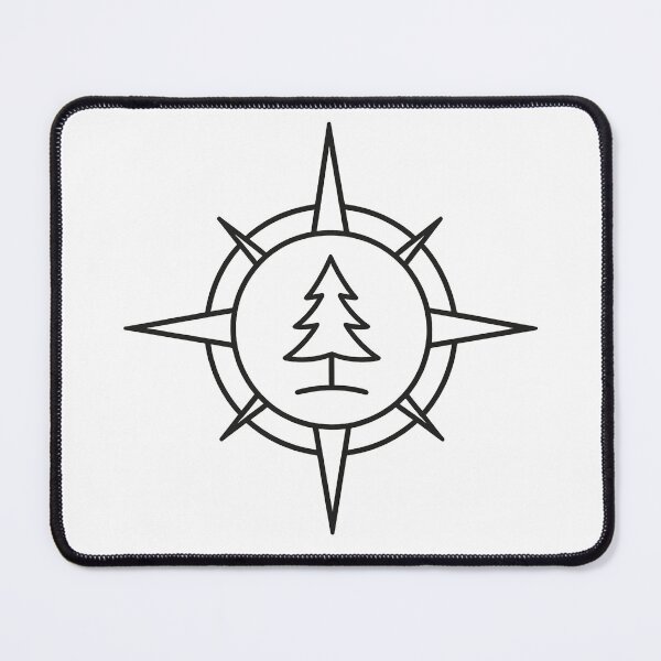 Item preview, Compass Rose Explorer Emblem designed and sold by Tactical Override.