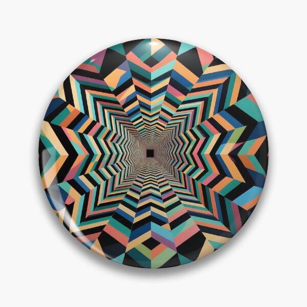 Item preview, Artistic geometric pattern / optical illusion designed and sold by Nomad-Maynard.