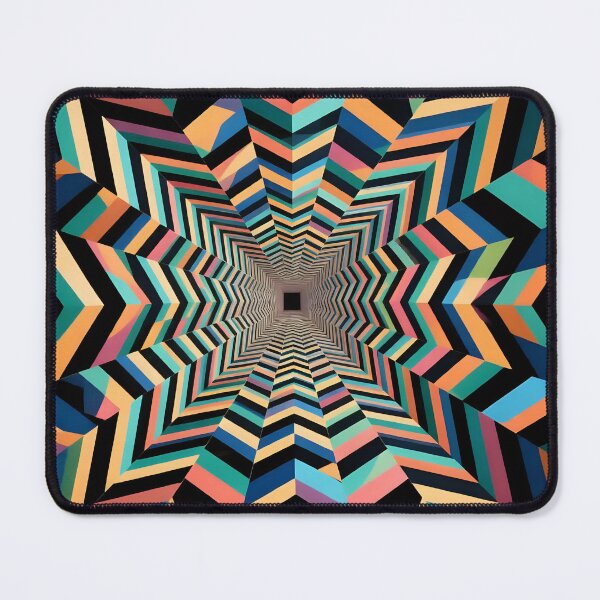 Item preview, Artistic geometric pattern / optical illusion designed and sold by Nomad-Maynard.