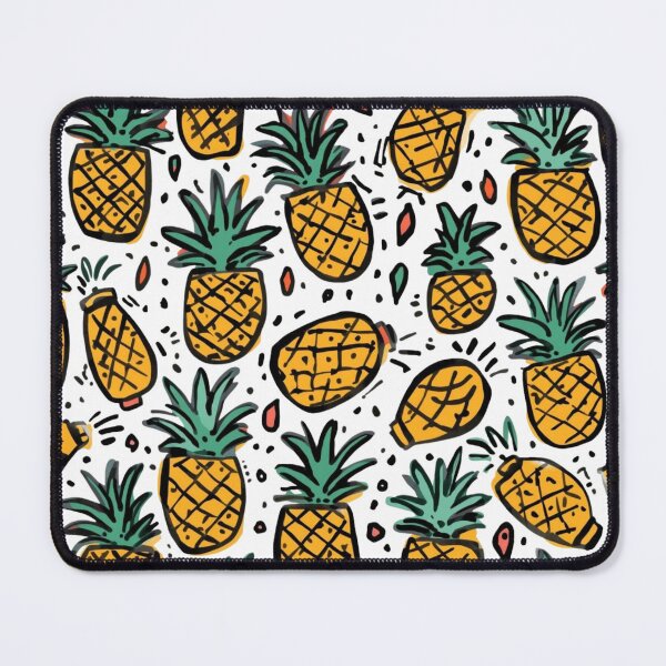 Item preview, Funny Pineapple Pattern – Cute Tropical Summer Fruit Design designed and sold by MindLena.