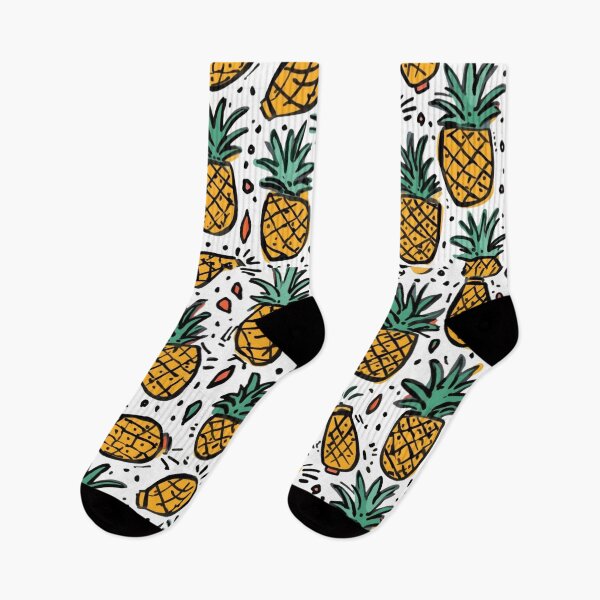 Item preview, Funny Pineapple Pattern – Cute Tropical Summer Fruit Design designed and sold by MindLena.