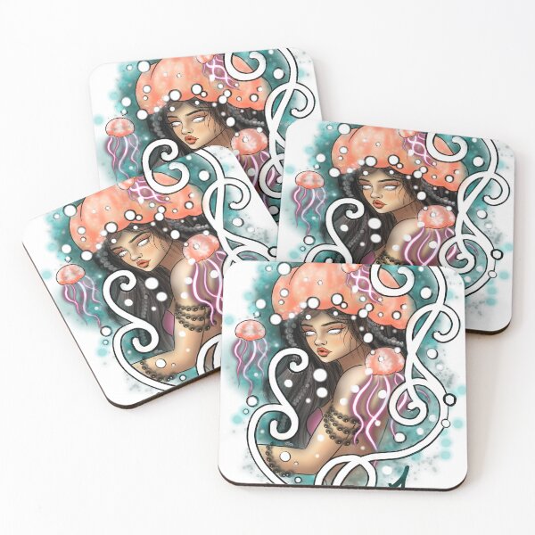 Item preview, Jelly Fish Girl designed and sold by Ink-Art-Co.