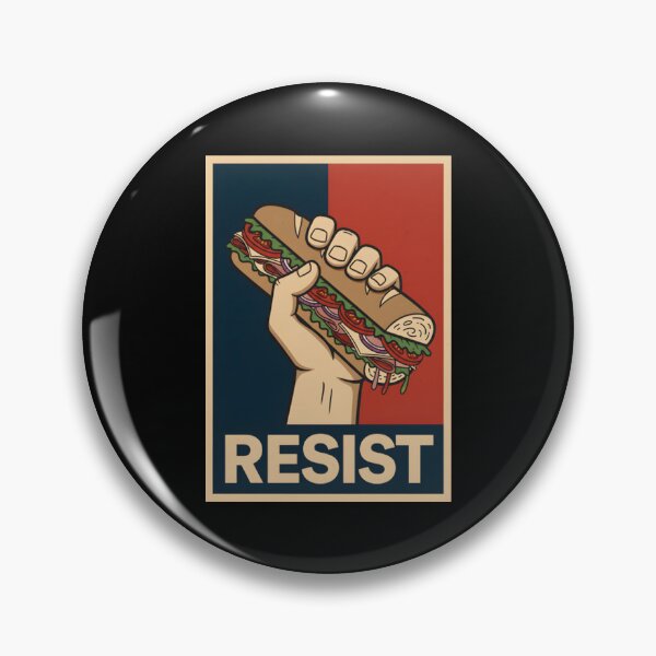 Item preview, Sandwich-Guy-Resist designed and sold by creatikatz.