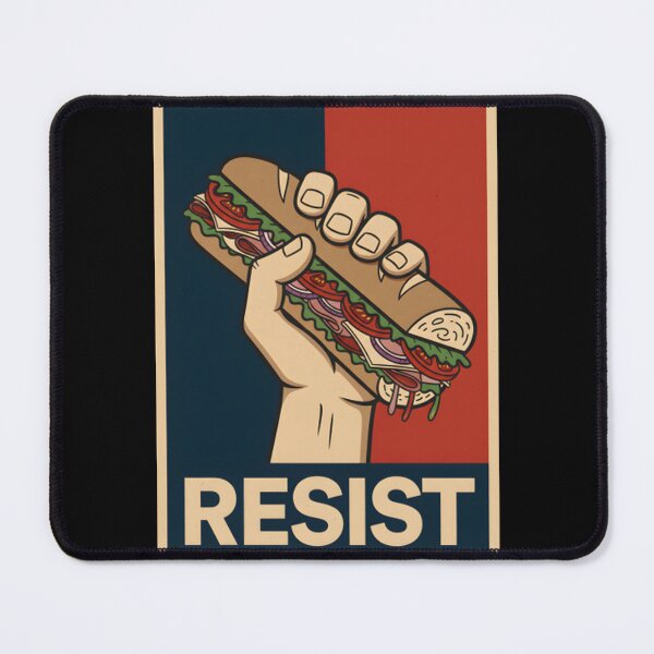 Item preview, Sandwich-Guy-Resist designed and sold by creatikatz.