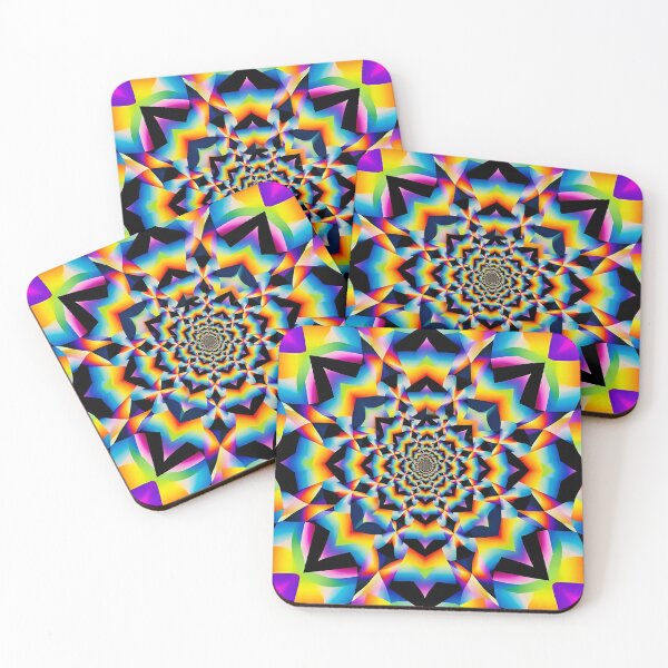 Item preview, Artistic geometric pattern / optical illusion  designed and sold by Nomad-Maynard.