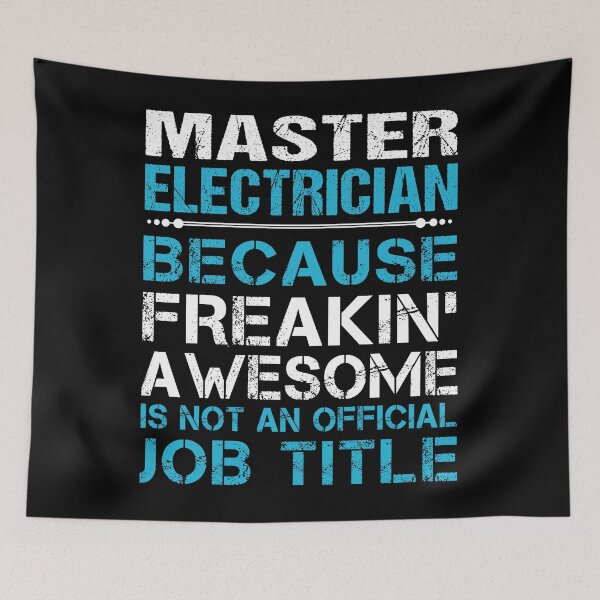 Item preview, Master Electrician designed and sold by vanejamofedau.