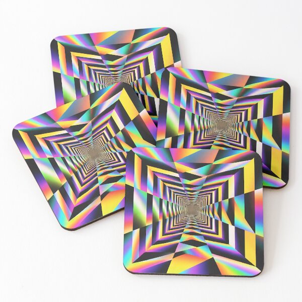 Item preview, Artistic geometric pattern / optical illusion  designed and sold by Nomad-Maynard.