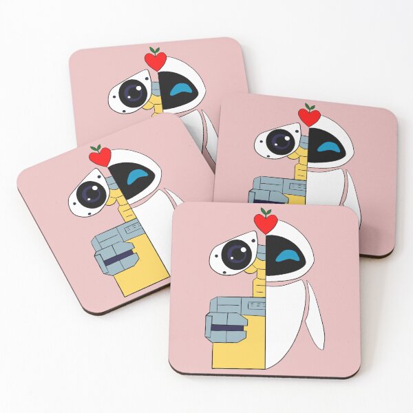 Item preview, Wall E & Eve - Lovely story - Robots Lover designed and sold by CalroStudiio.