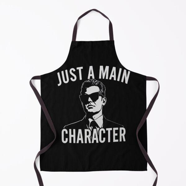 Item preview, Just a Main Character – Minimal Iconic Design designed and sold by RED-MOUSE.