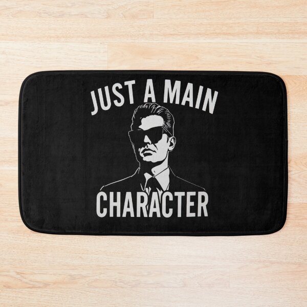Item preview, Just a Main Character – Minimal Iconic Design designed and sold by RED-MOUSE.
