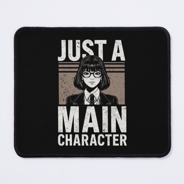 Item preview, Just a Main Character – Indie Aesthetic designed and sold by RED-MOUSE.