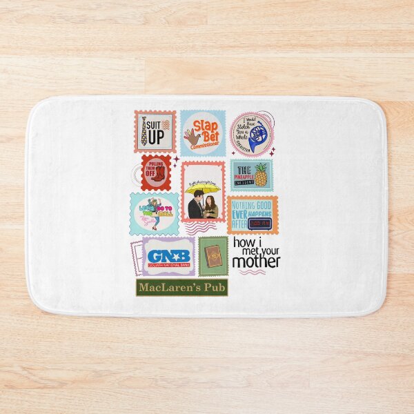Item preview, How I met your mother stamps designed and sold by swanspirate520.