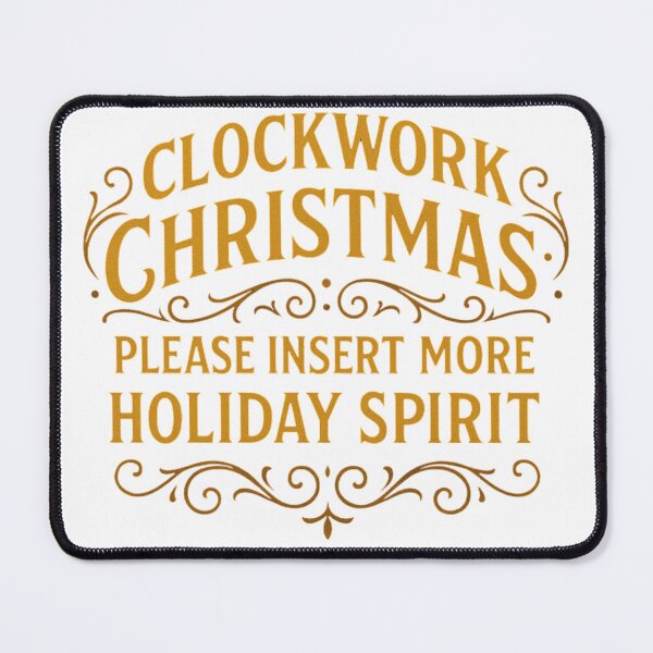 Item preview, Clockwork Christmas – Steampunk Holiday Spirit designed and sold by Papier Atelier Art.