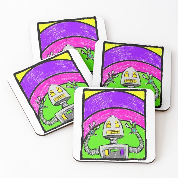 Item preview, Retro Robot Pop Art designed and sold by Xrobots.