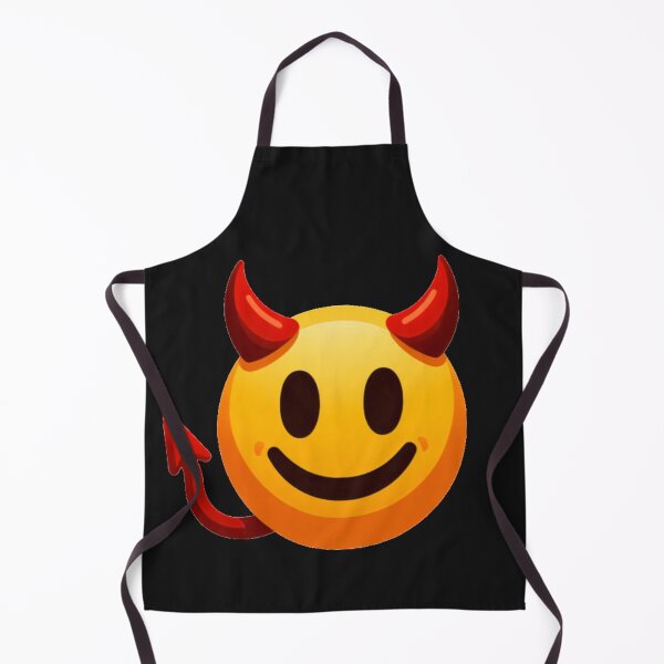 Item preview, Smiley Devil Emoji designed and sold by DeadThingsShop.