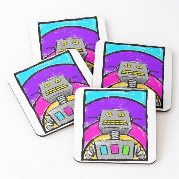 Item preview, Copy of Retro Robot Pop Art designed and sold by Xrobots.