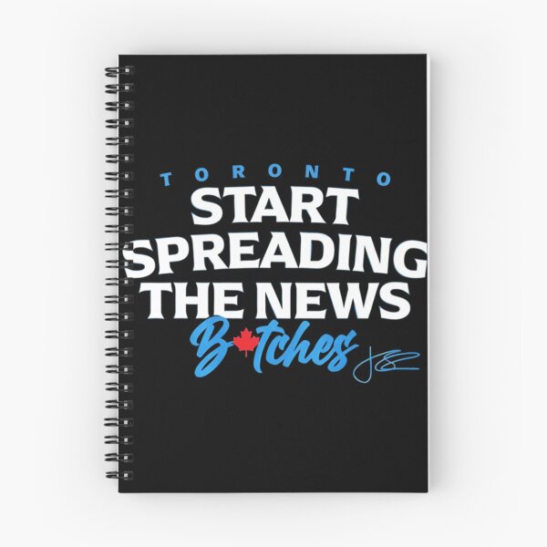 Item preview, Blue Jays John Schneider Start Spreading The News designed and sold by creatikatz.