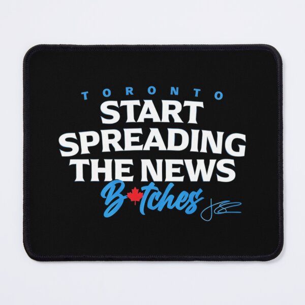 Item preview, Blue Jays John Schneider Start Spreading The News designed and sold by creatikatz.