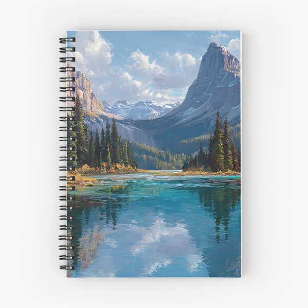 Item preview, Banff National Park Reflections – Painterly Style Landscape designed and sold by daila70.