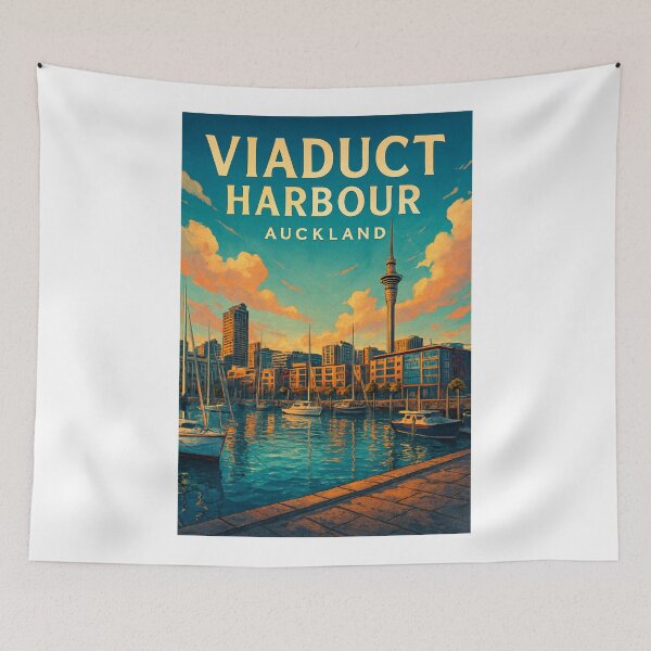 Item preview, Viaduct Harbour, Auckland CBD Sky Tower designed and sold by Aryabek.