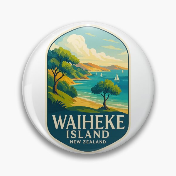 Item preview, Coastal Trails of Waiheke Island, Auckland New Zealand designed and sold by Aryabek.